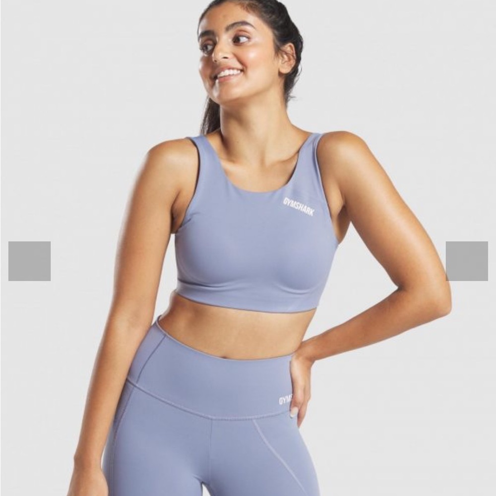 Gymshark Purple Euphoria Leggings & Bra Set